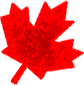 maple leaf leaning left