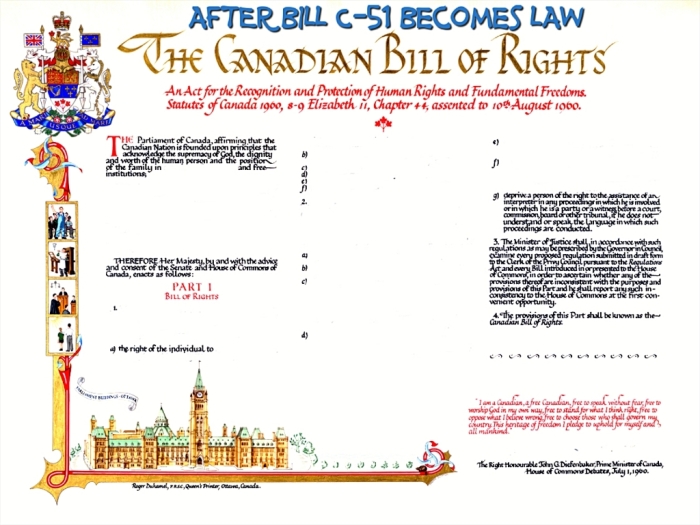The Canadian Bill of Rights after Bill C-51